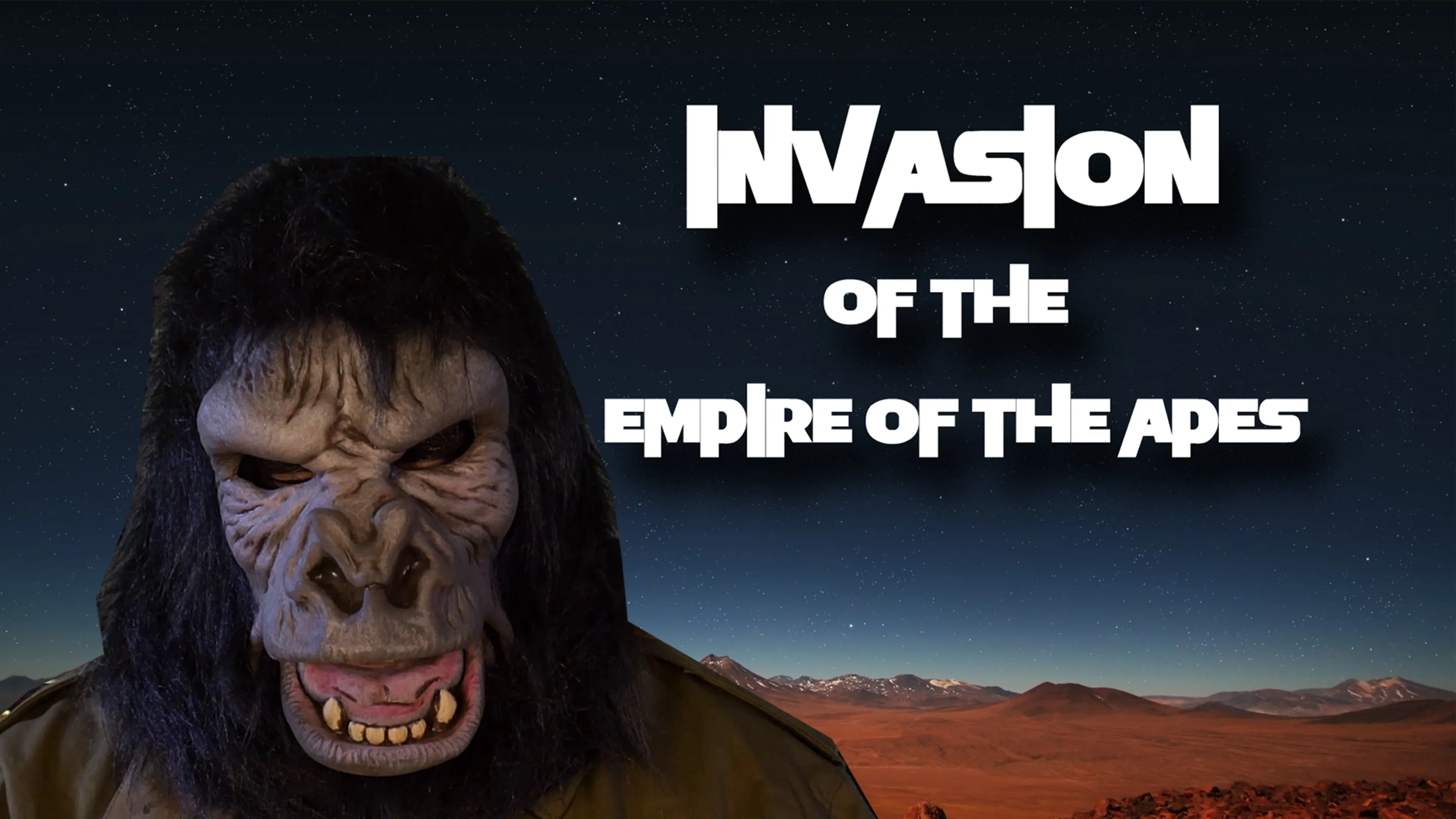 Invasion of the Empire of the Apes poster